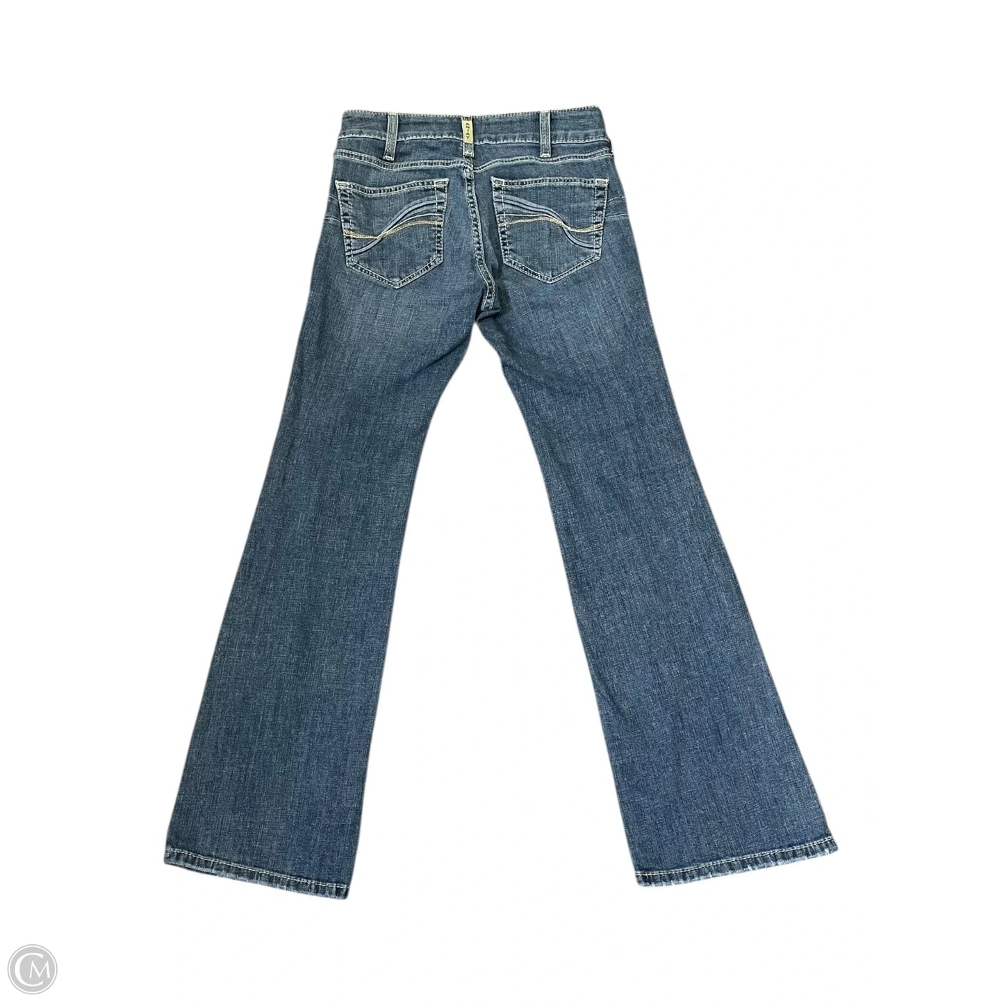 Jeans Boot Cut By Ariat In Blue, Size: 4