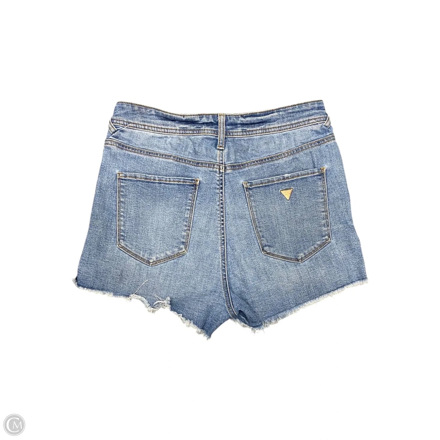 Shorts By Guess In Blue Denim, Size: 8