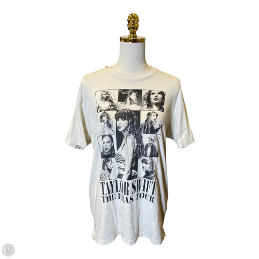 Top Short Sleeve By Clothes Mentor In White, Size: L