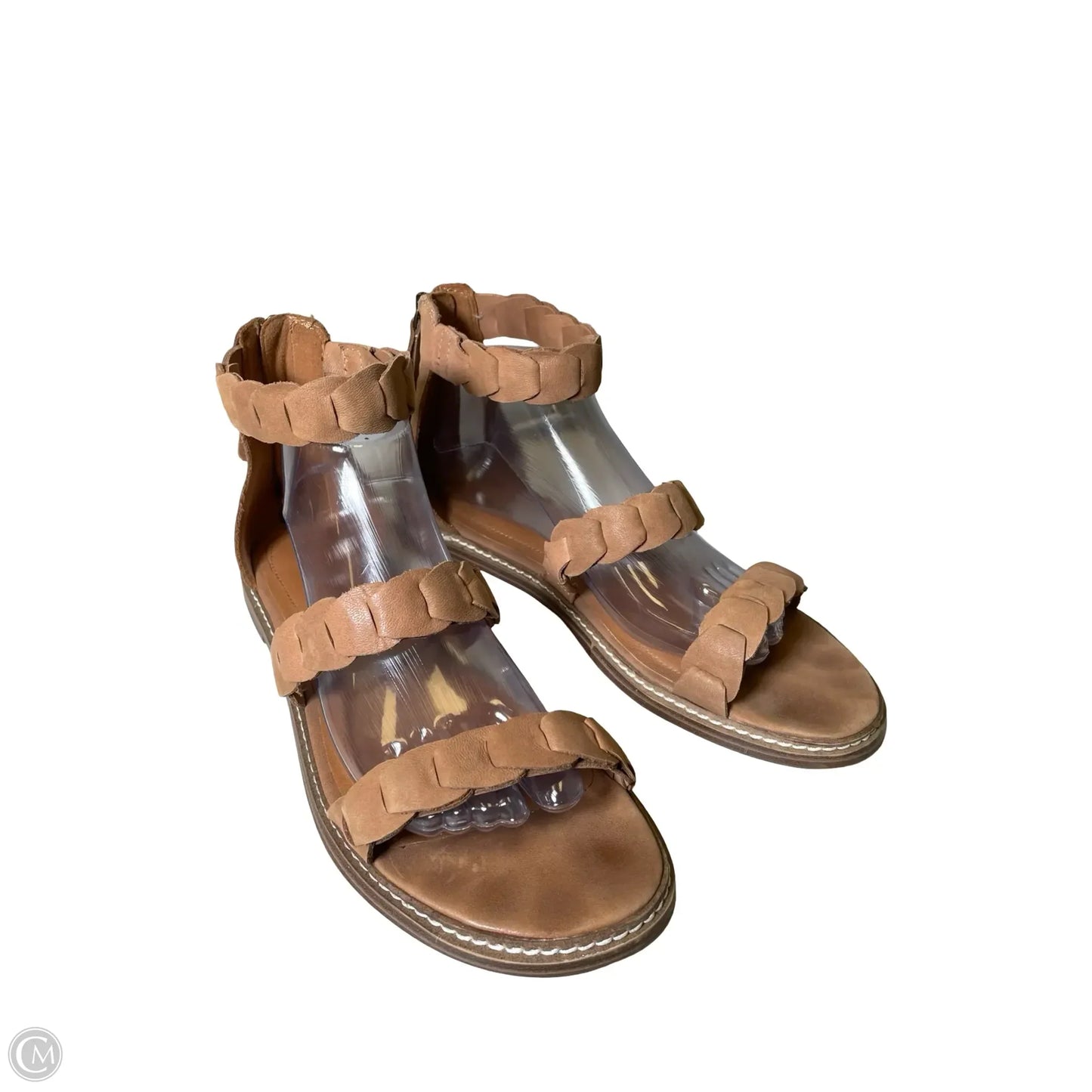 Sandals Flats By Lucky Brand In Tan, Size: 11