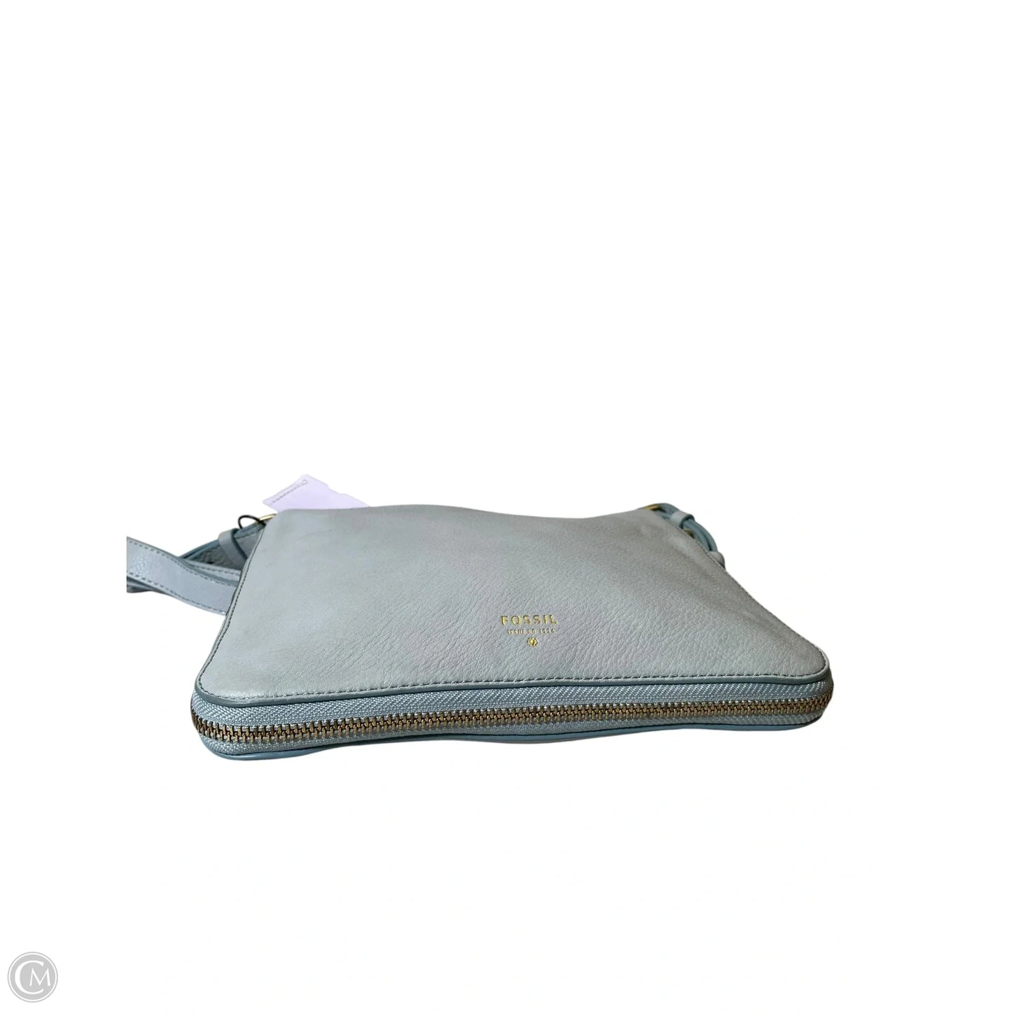Crossbody Leather By Fossil, Size: Medium