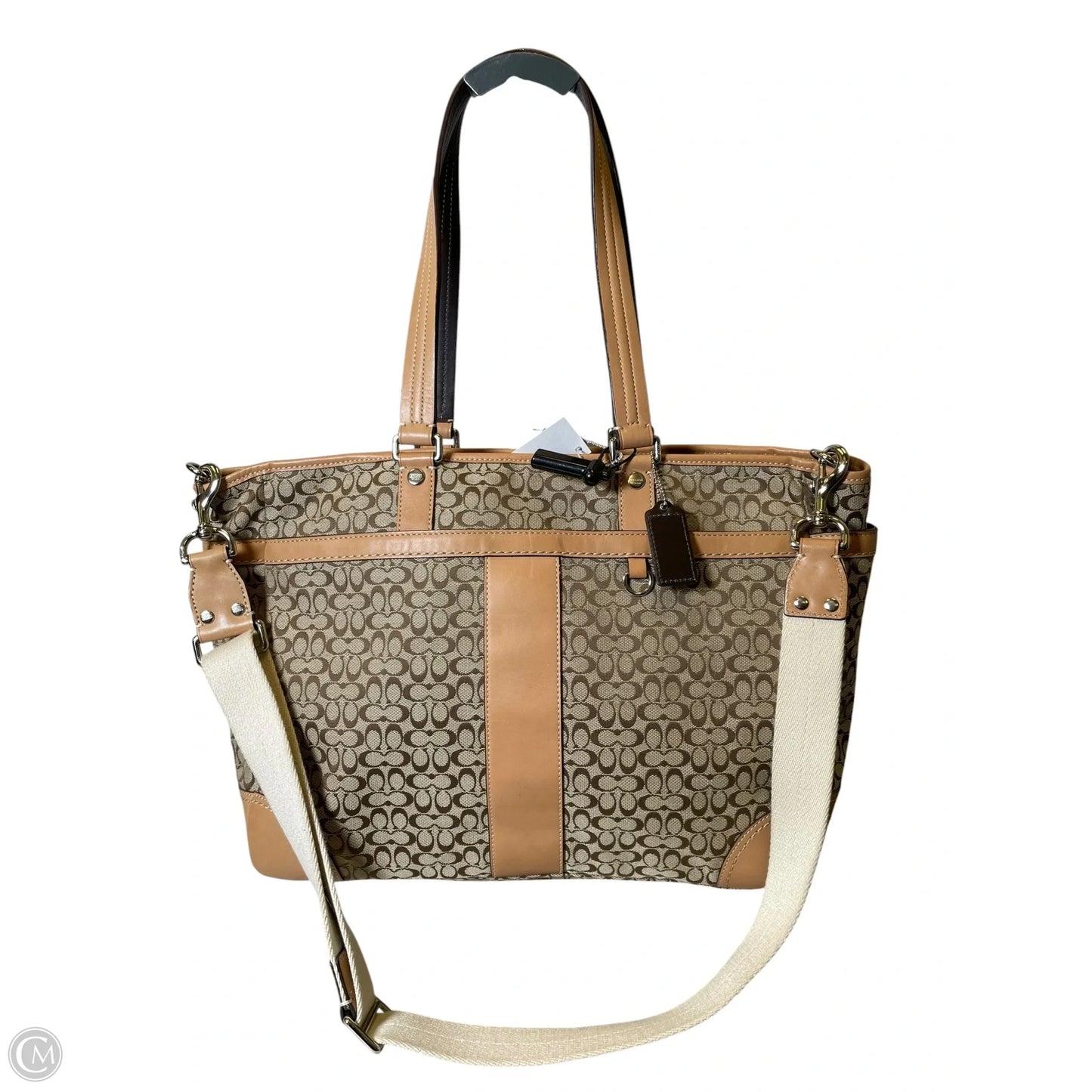 Handbag Designer By Coach, Size: Large