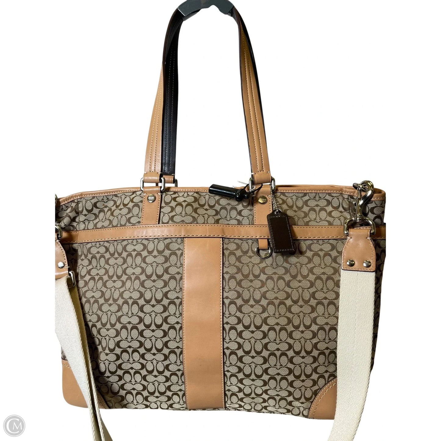 Handbag Designer By Coach, Size: Large