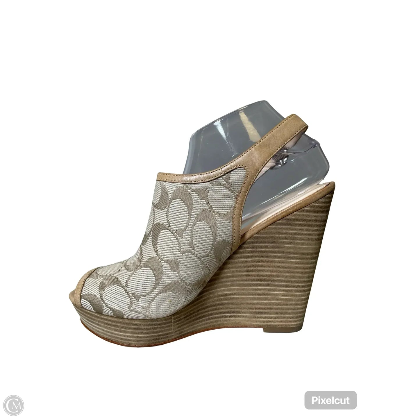 Shoes Designer By Coach In Beige, Size: 9
