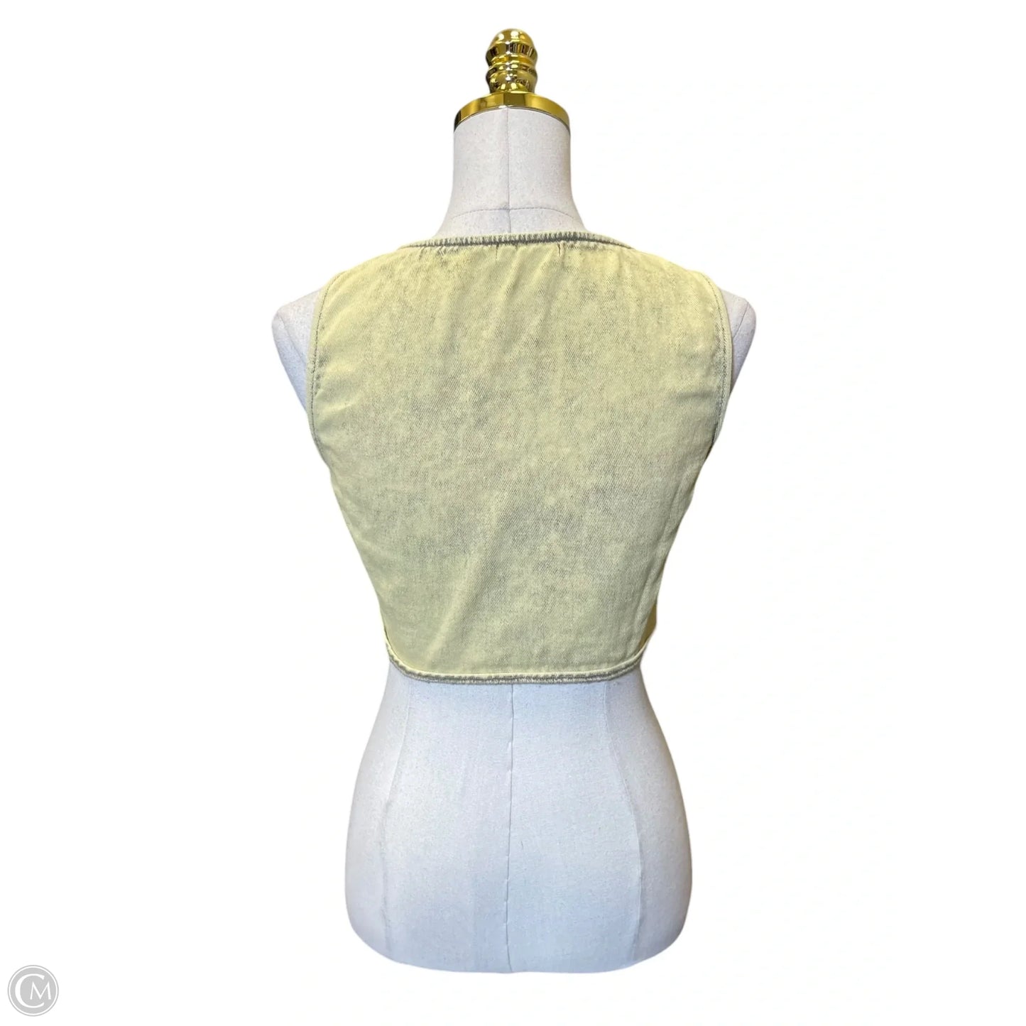 Vest Other By Fashion Nova In Yellow, Size: M