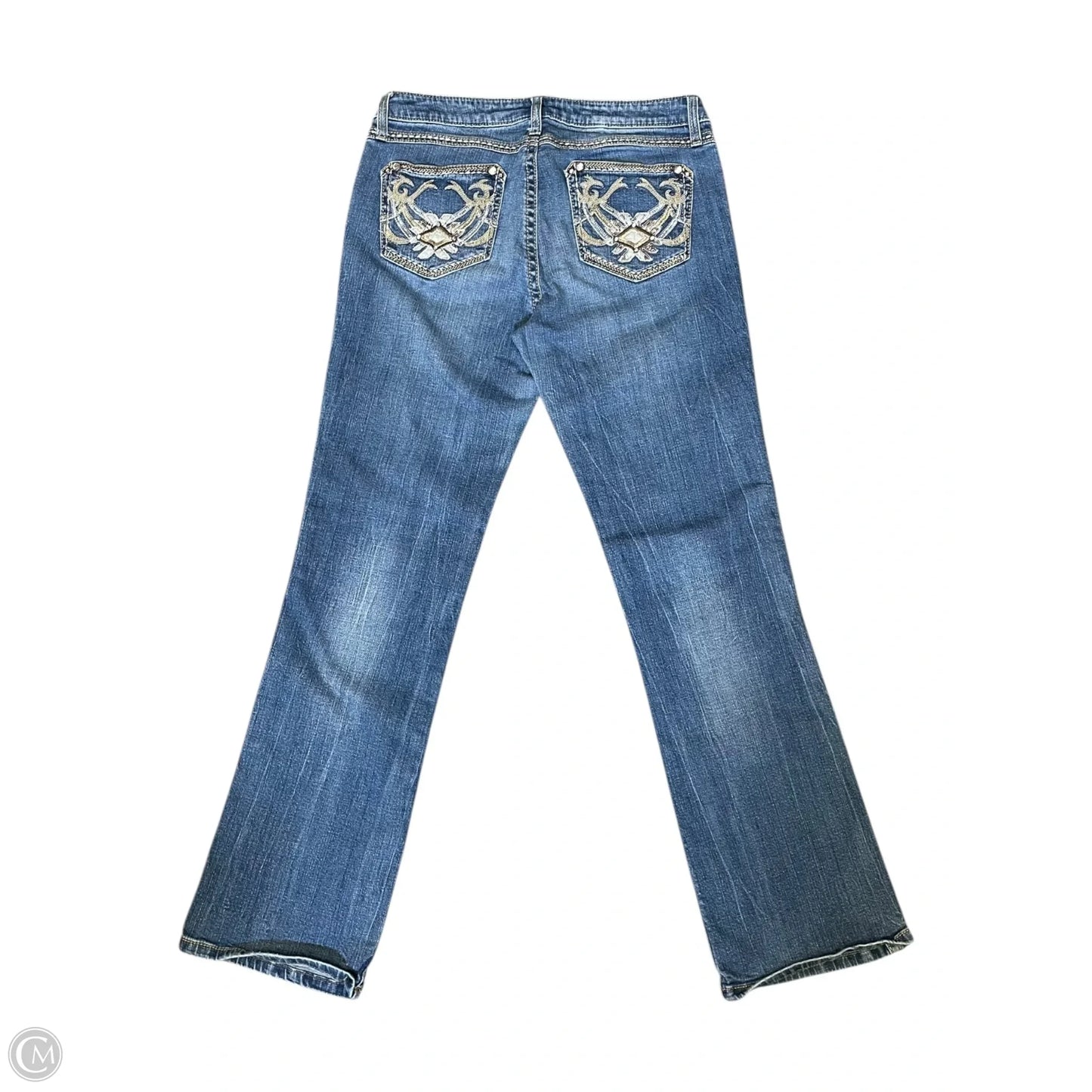 Jeans Boot Cut By Wrangler In Blue, Size: 8