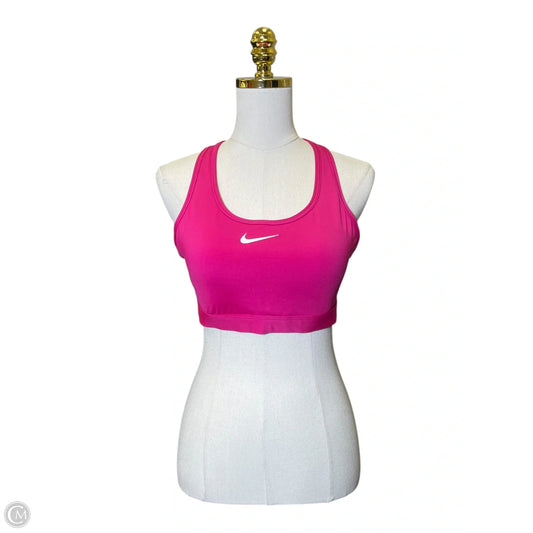 Athletic Bra By Nike In Pink, Size: L
