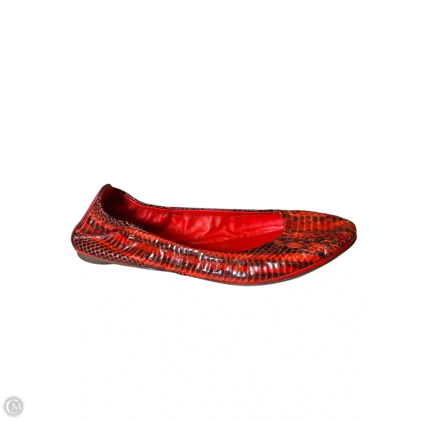 Shoes Designer By Tory Burch In Orange, Size: 8