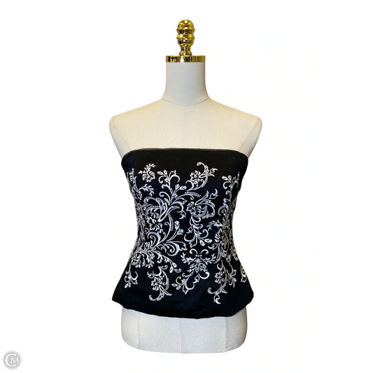 Top Sleeveless By White House Black Market In Black & White, Size: S