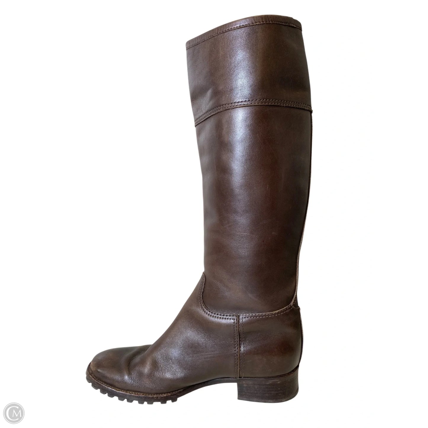 Boots Designer By Tory Burch In Brown, Size: 8.5