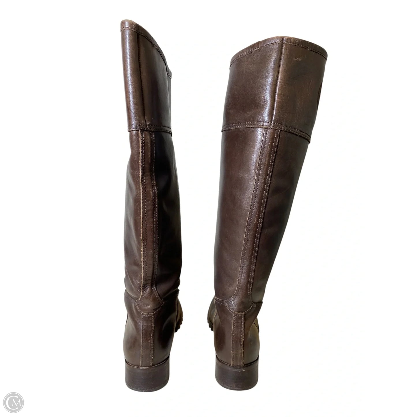 Boots Designer By Tory Burch In Brown, Size: 8.5