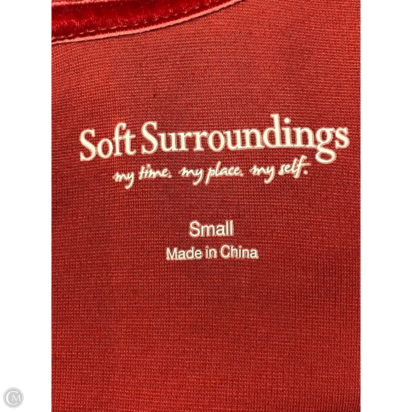 Dress Casual Maxi By Soft Surroundings In Red, Size: S