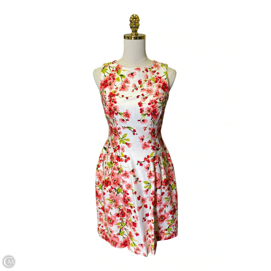 Dress Casual Midi By Lauren By Ralph Lauren In Floral Print, Size: 2