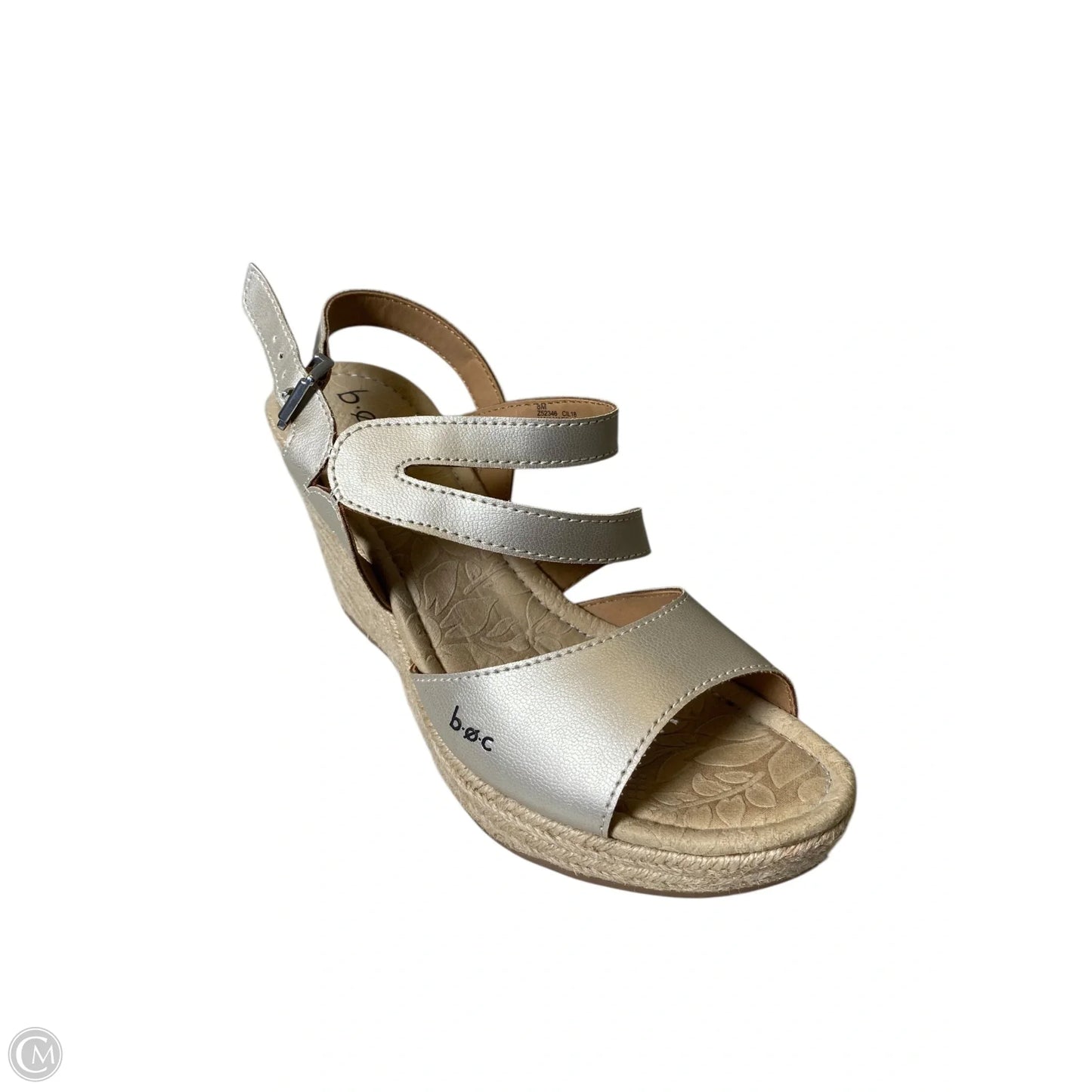 Shoes Heels Wedge By Boc In Tan, Size: 8