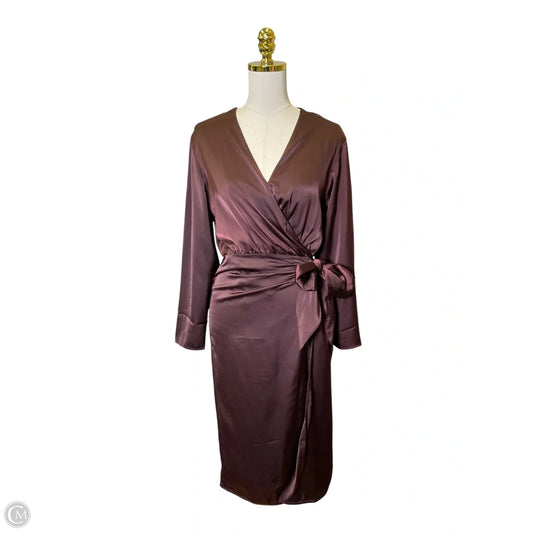 Dress Casual Maxi By H&m In Brown, Size: Xs
