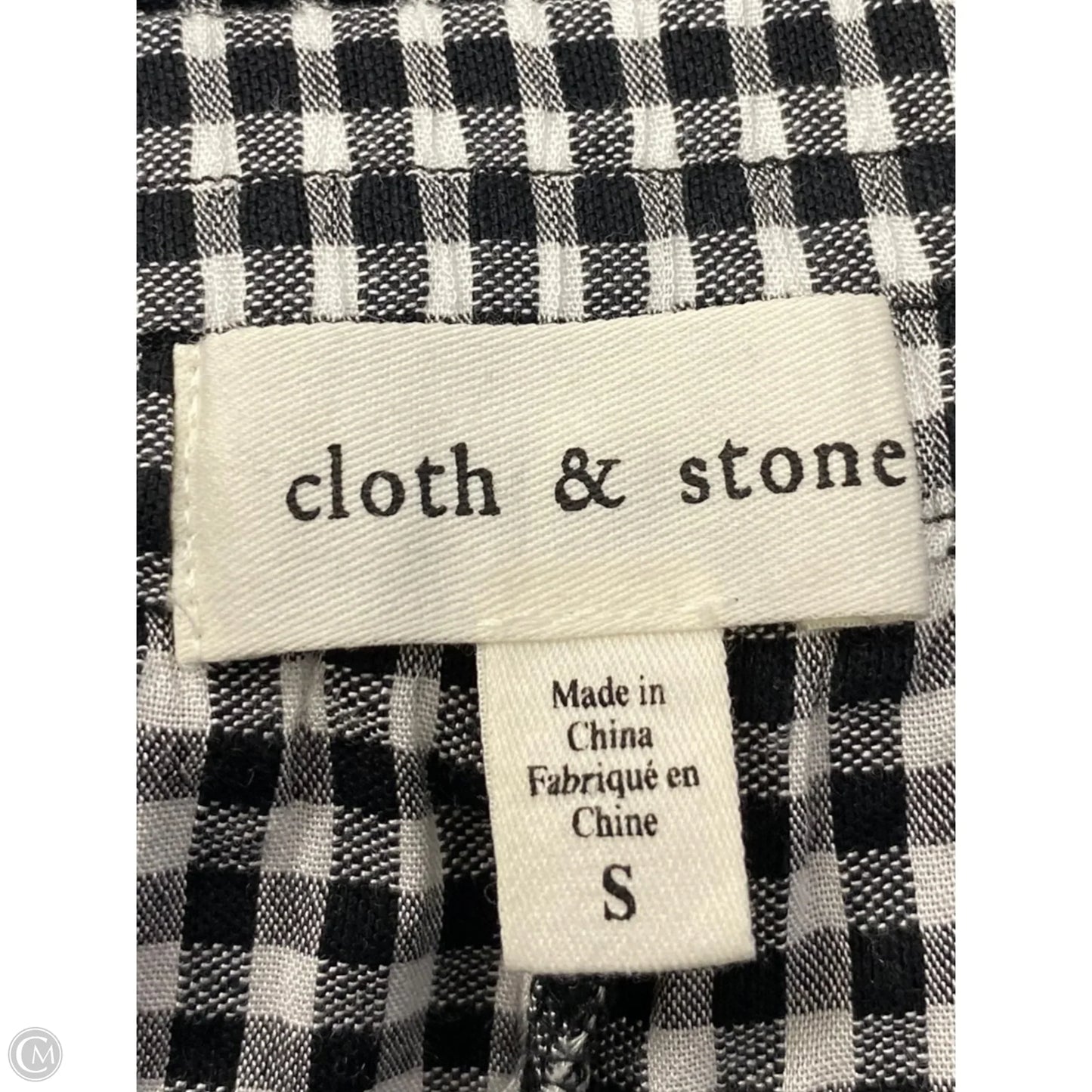 Shorts By Cloth & Stone In Black & White, Size: S