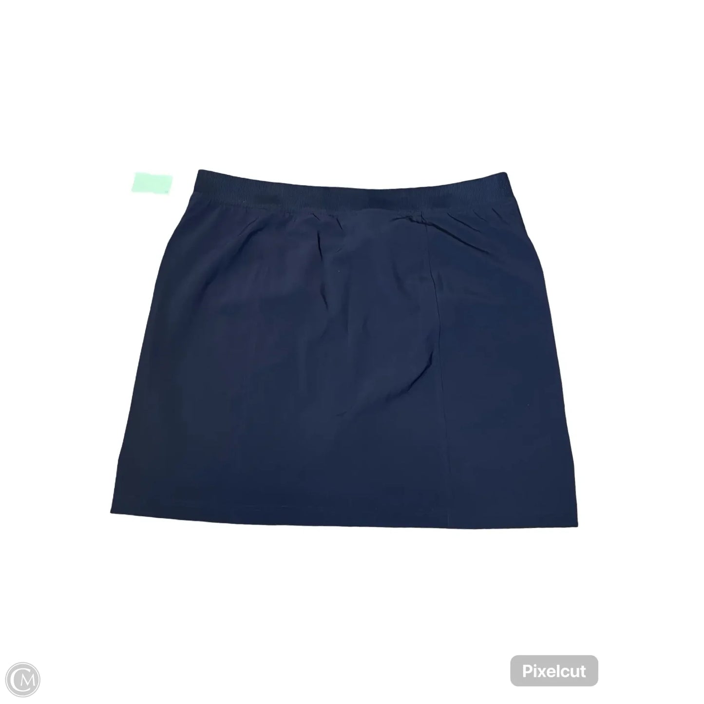 Skirt Midi By Chicos In Navy, Size: L