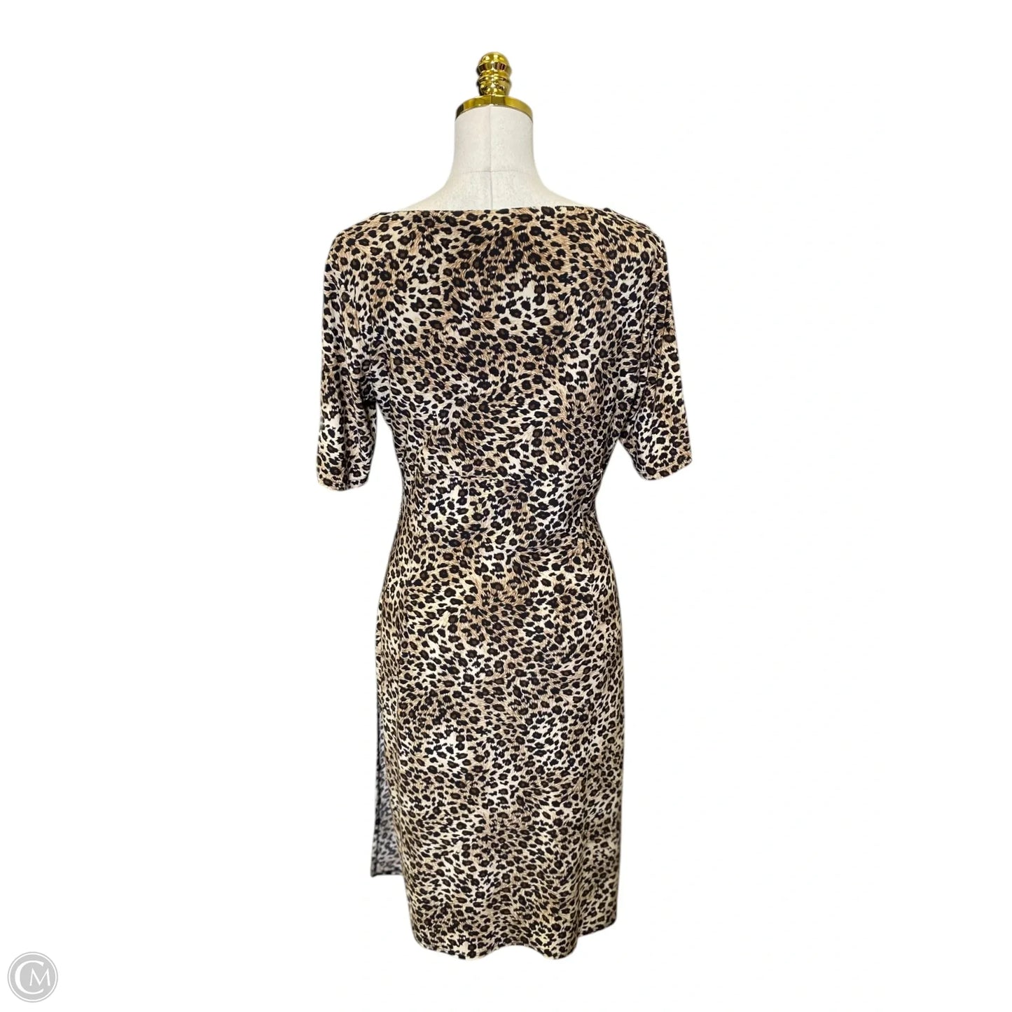 Dress Casual Midi By Jones Studio In Animal Print, Size: M