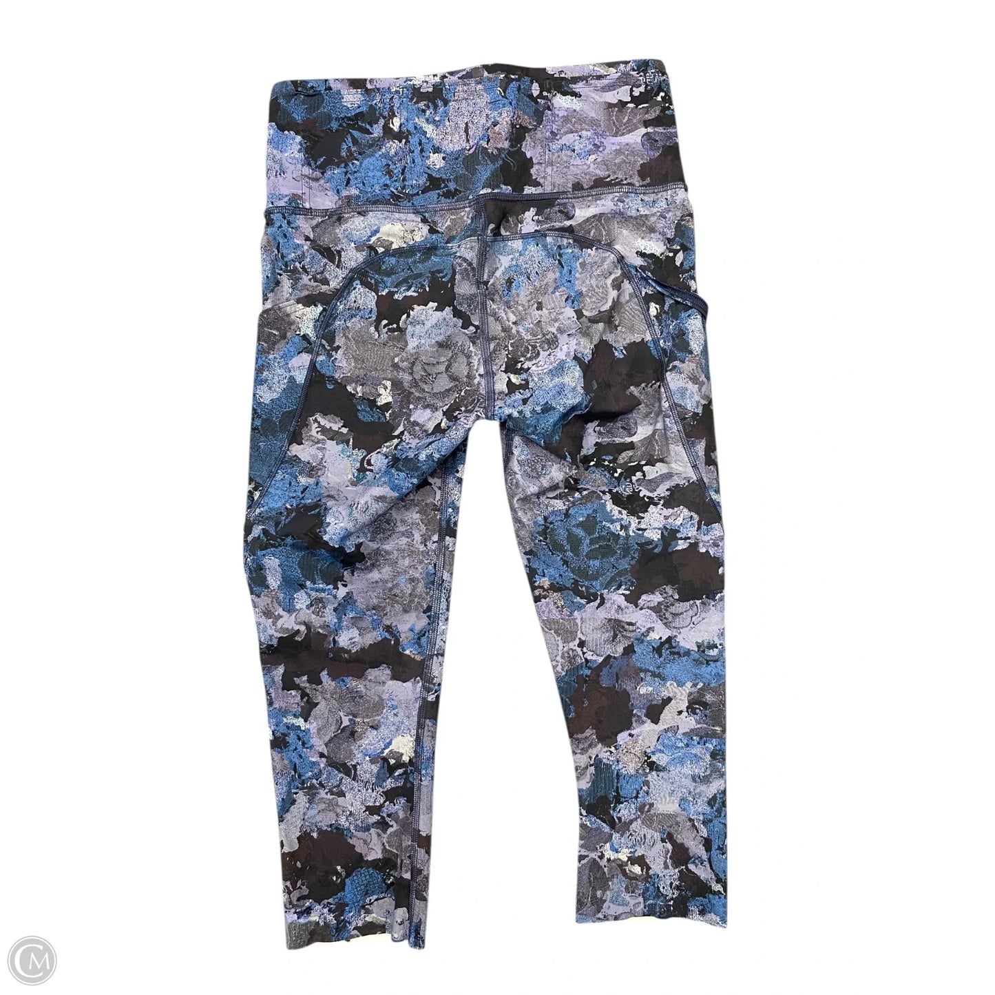 Athletic Leggings By Lululemon In Blue, Size: 6