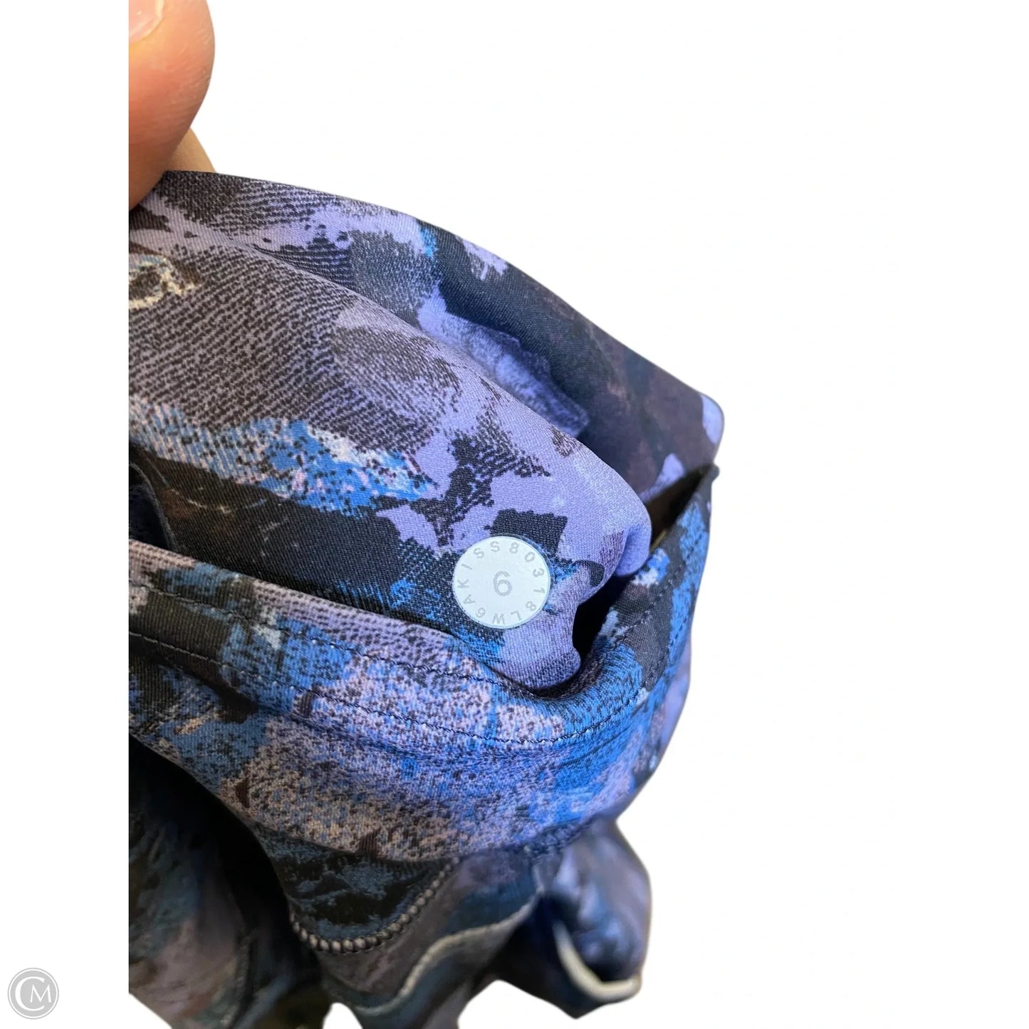 Athletic Leggings By Lululemon In Blue, Size: 6