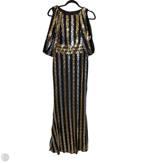 Dress Party Long By Clothes Mentor In Multi-colored, Size: M