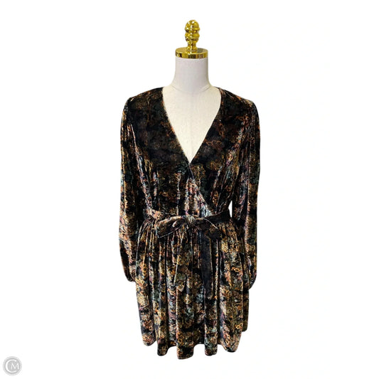 Dress Casual Midi By Clothes Mentor In Multi-colored, Size: M