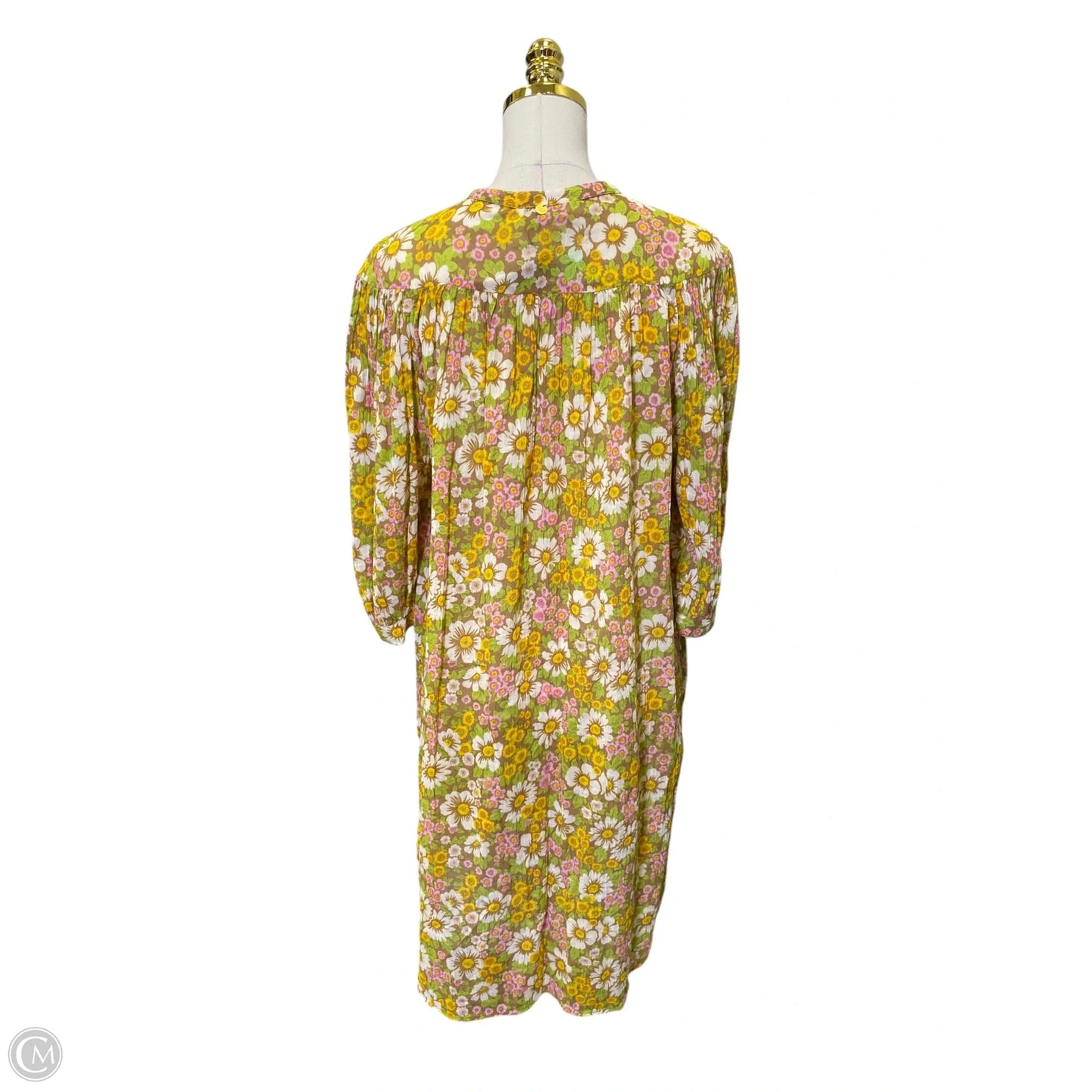 Dress Casual Midi By Antik Batik In Floral Print, Size: Xs