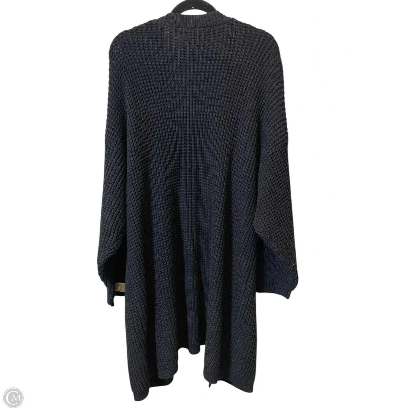 Sweater Cardigan By Clothes Mentor In Black, Size: Xl