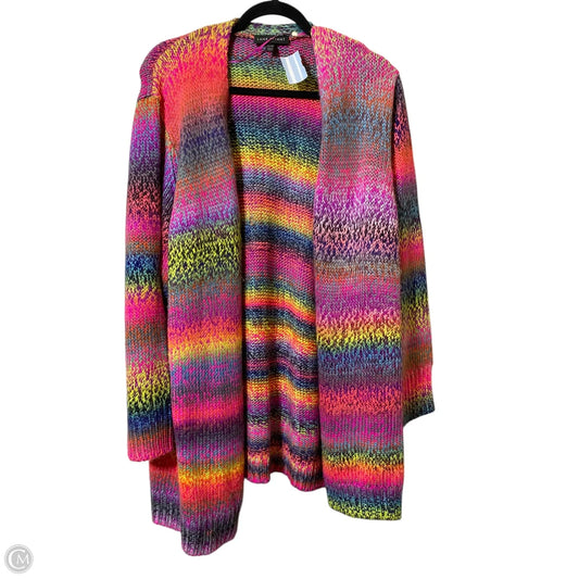 Sweater Cardigan By Lane Bryant In Multi-colored, Size: 3x