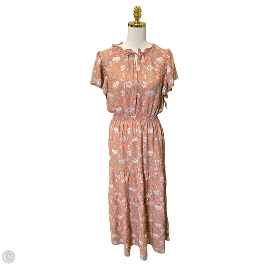 Dress Casual Maxi By Max Studio In Multi-colored, Size: M