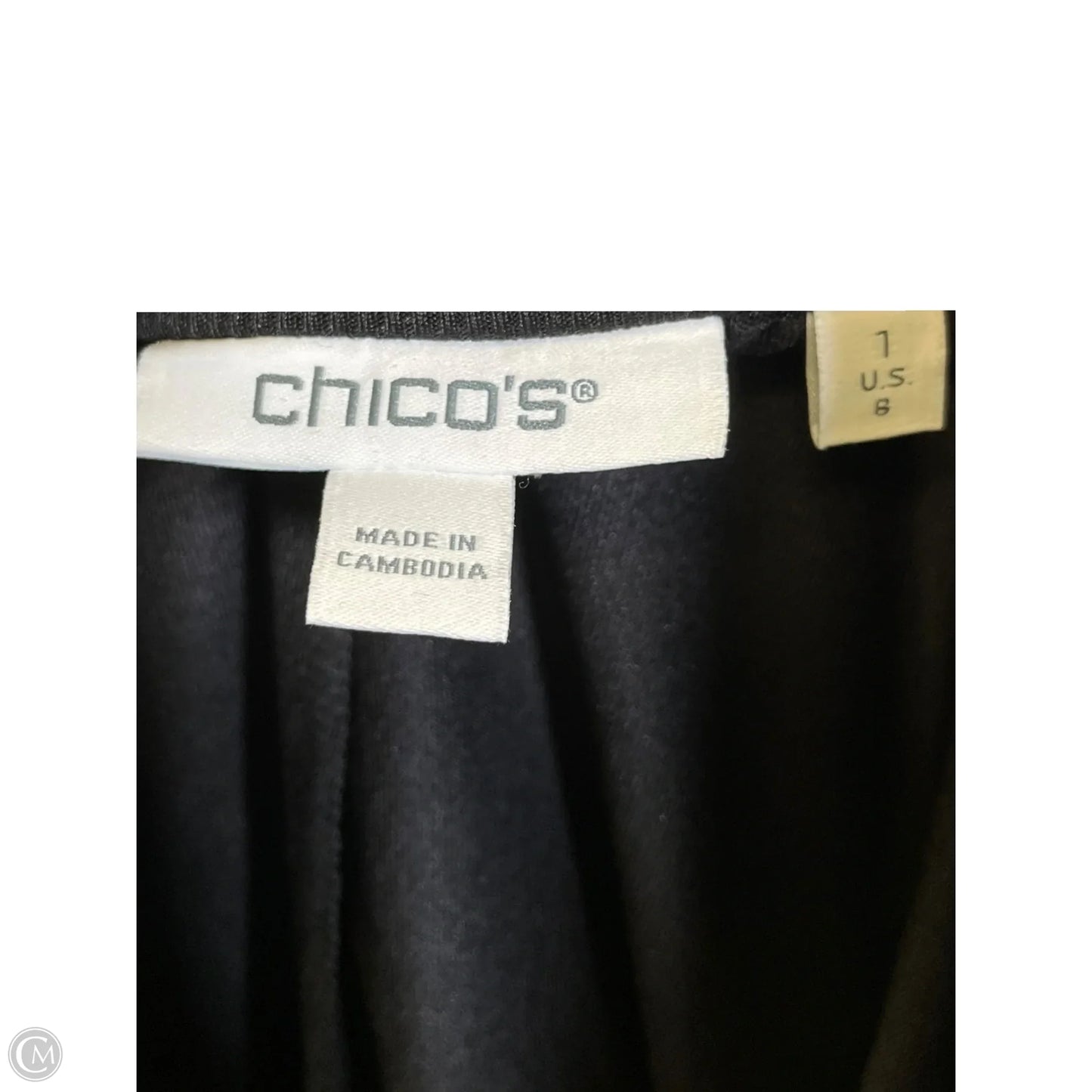 Skirt Midi By Chicos In Black, Size: M