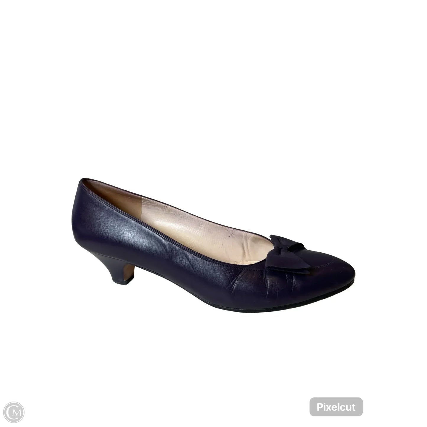 Shoes Luxury Designer By Ferragamo In Purple, Size: 8