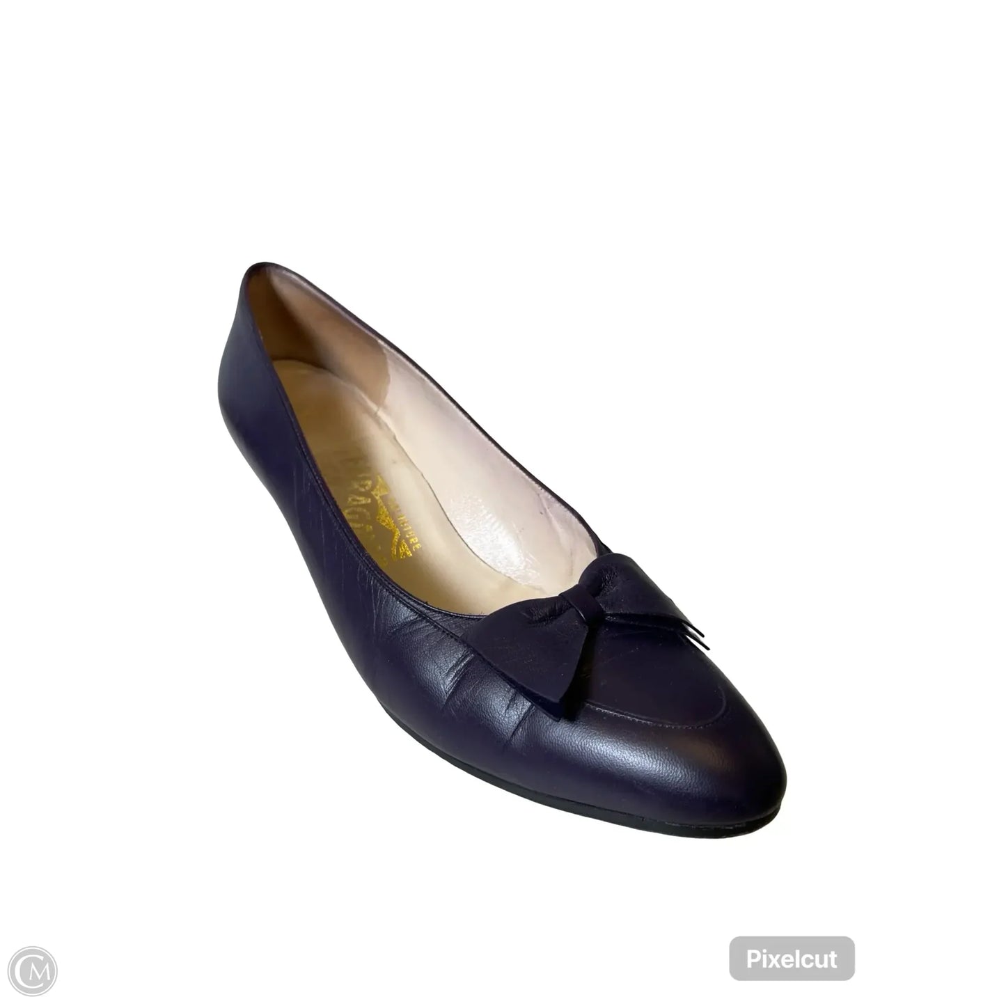 Shoes Luxury Designer By Ferragamo In Purple, Size: 8