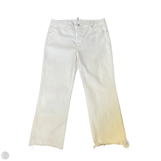 Jeans Straight By Clothes Mentor In White, Size: 2x