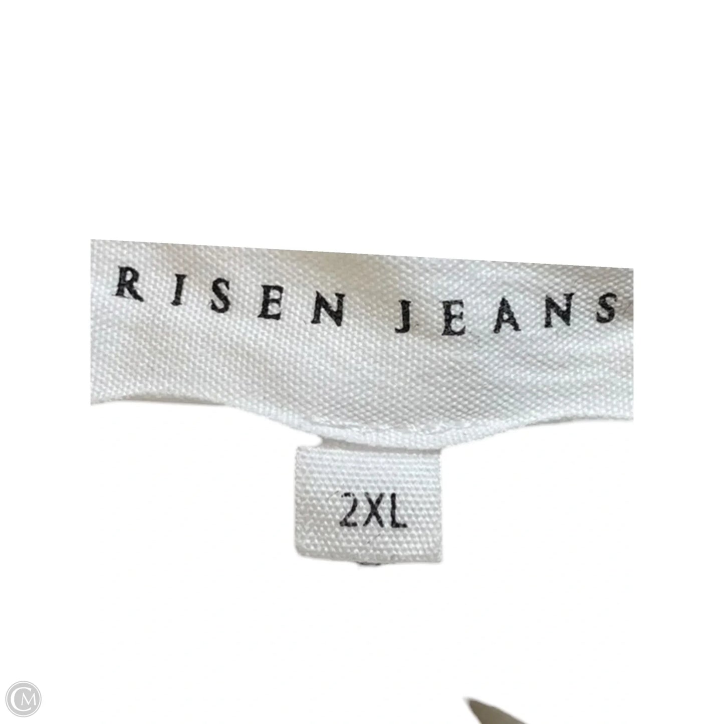 Jeans Straight By Clothes Mentor In White, Size: 2x