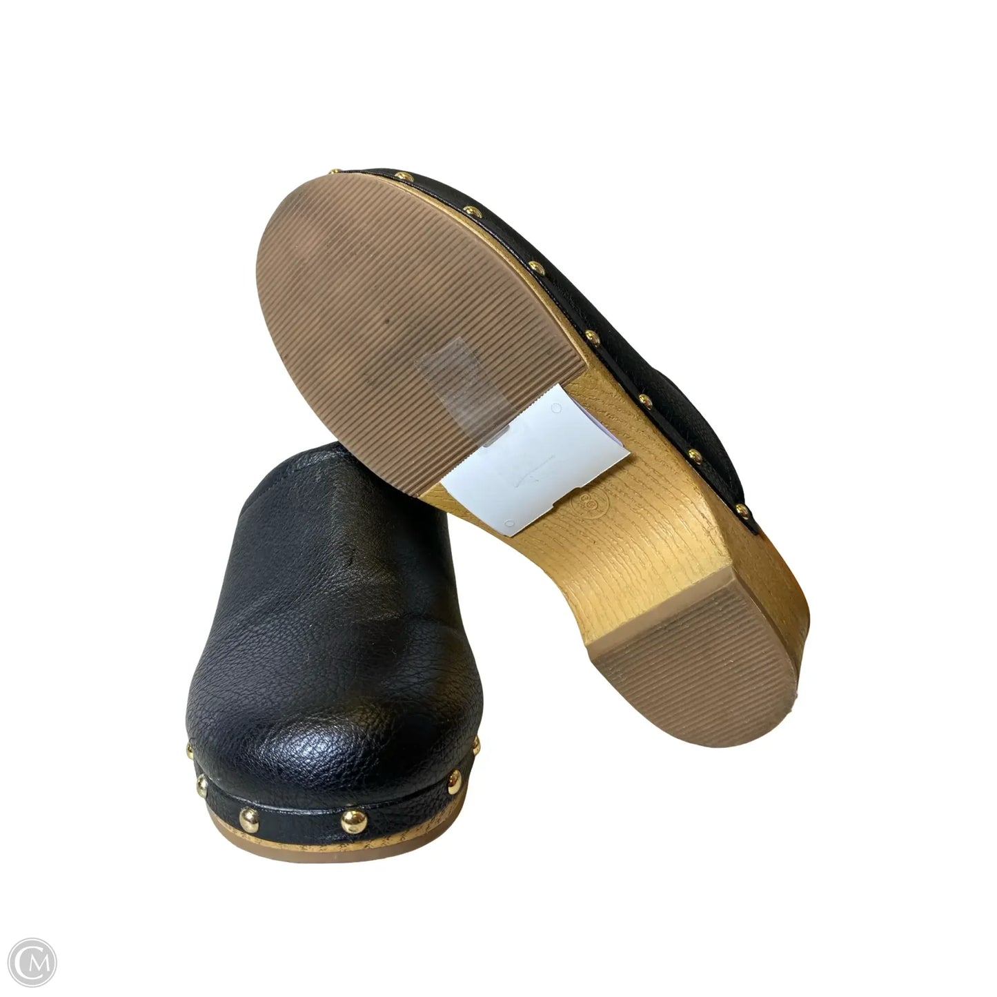 Shoes Heels Block By Universal Thread In Black & Tan, Size: 8