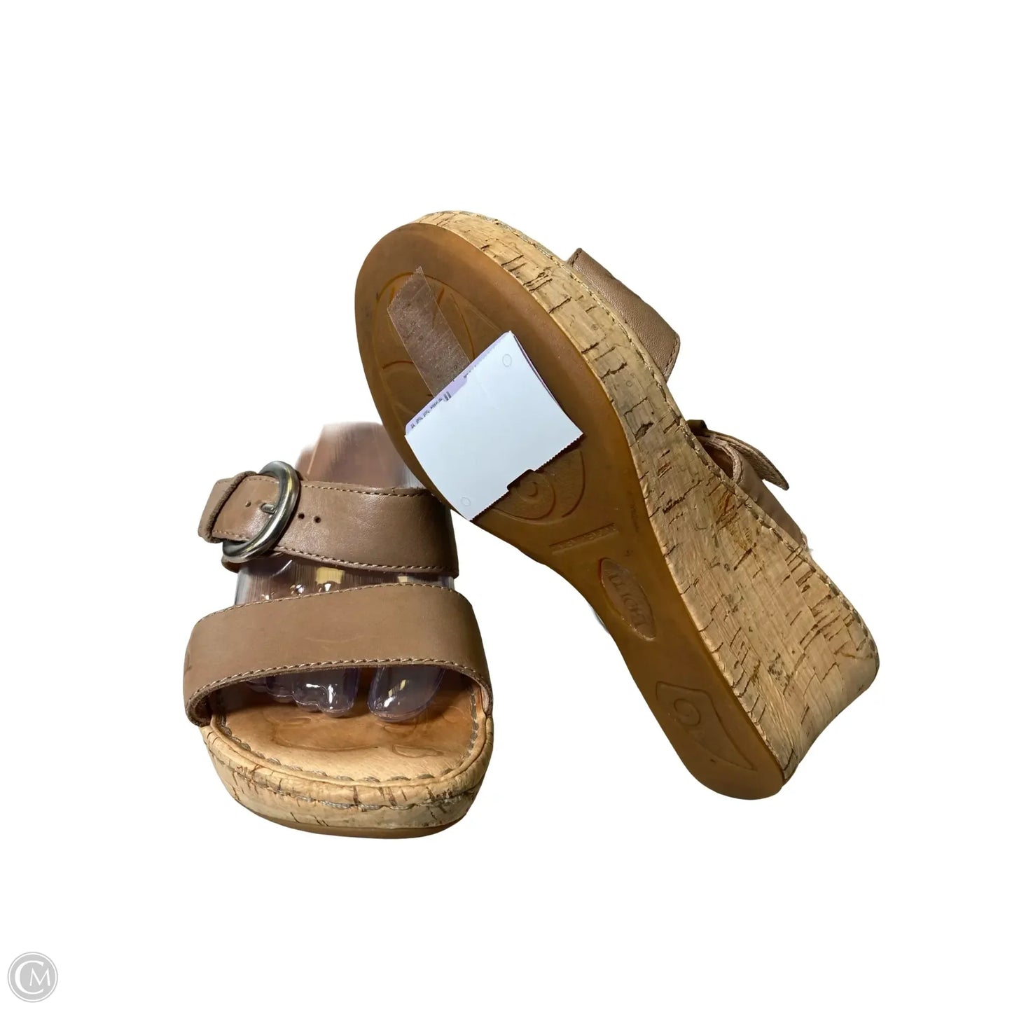 Shoes Heels Block By Born In Tan, Size: 7