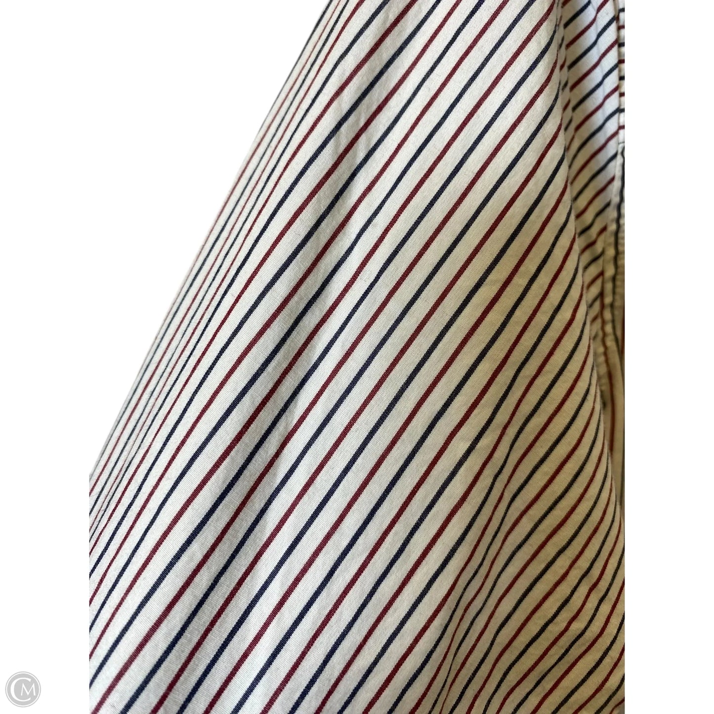 Top Long Sleeve By J. Crew In Striped Pattern, Size: Lp