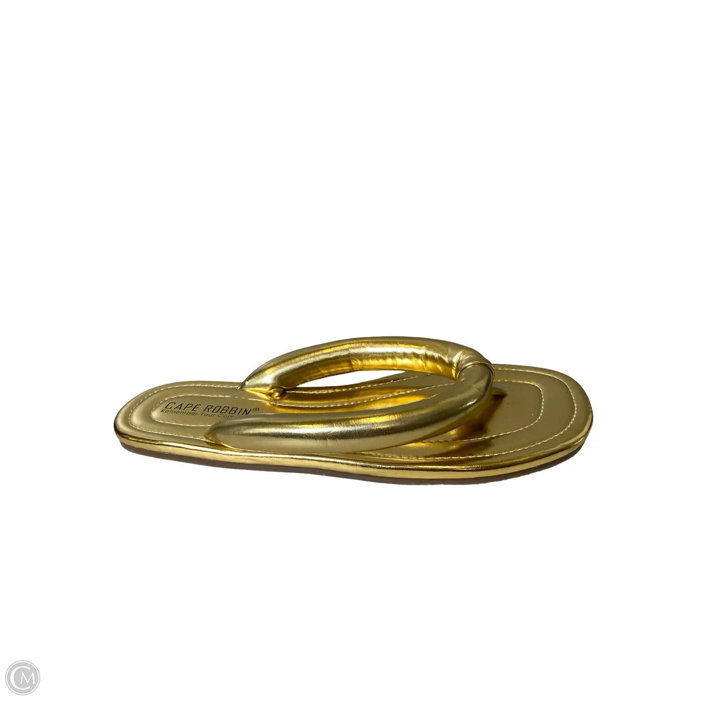Sandals Flats By Cape Robbin In Gold, Size: 8