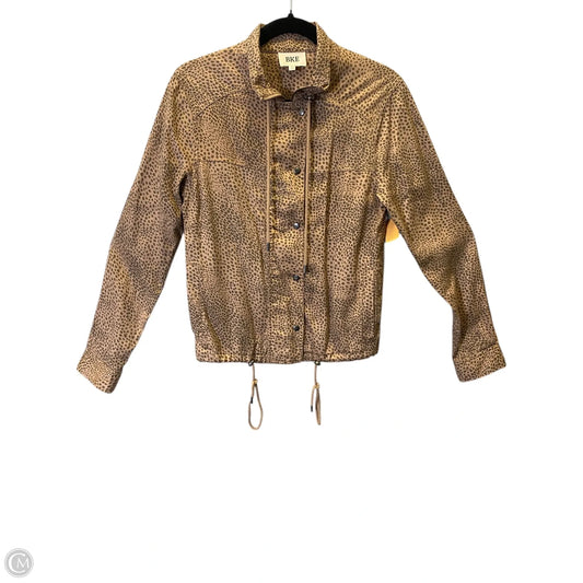 Jacket Other By Bke In Animal Print, Size: S