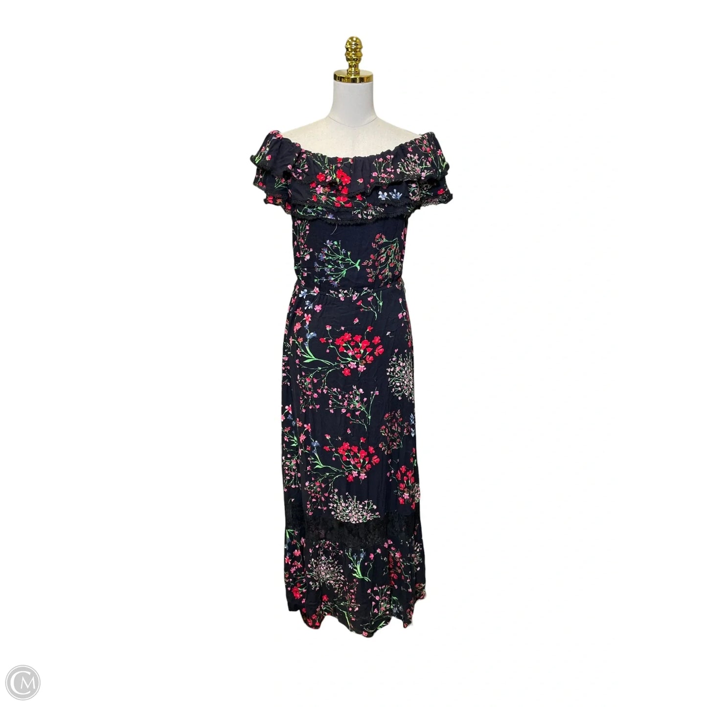 Dress Casual Maxi By Peter Nygard In Floral Print, Size: M