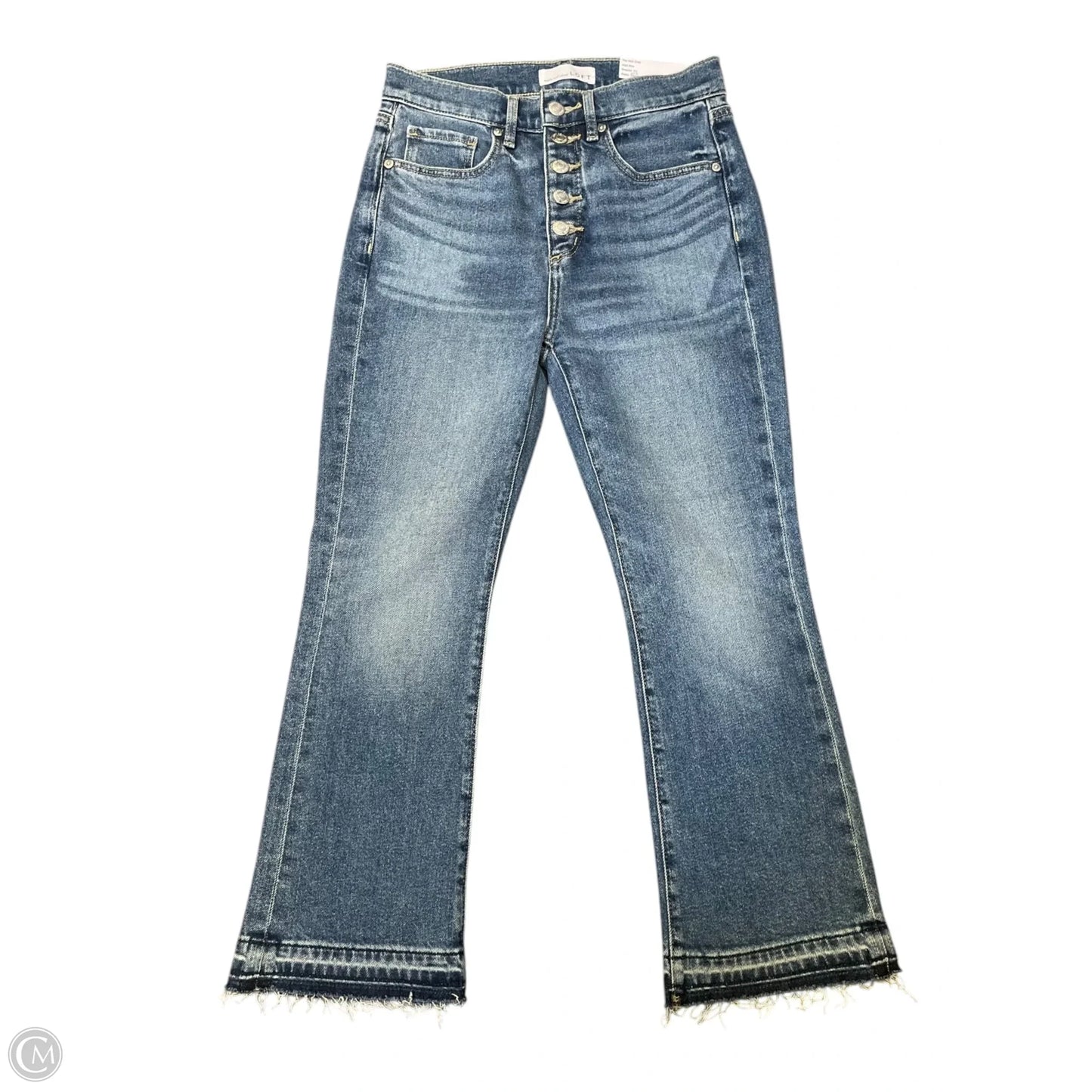 Jeans Boot Cut By Loft In Blue Denim, Size: 2