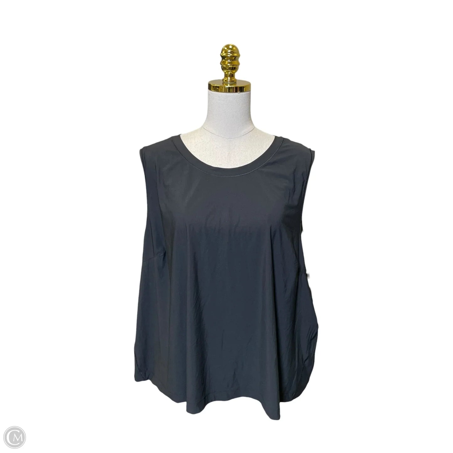 Athletic Top Short Sleeve By Athleta In Black, Size: 3x