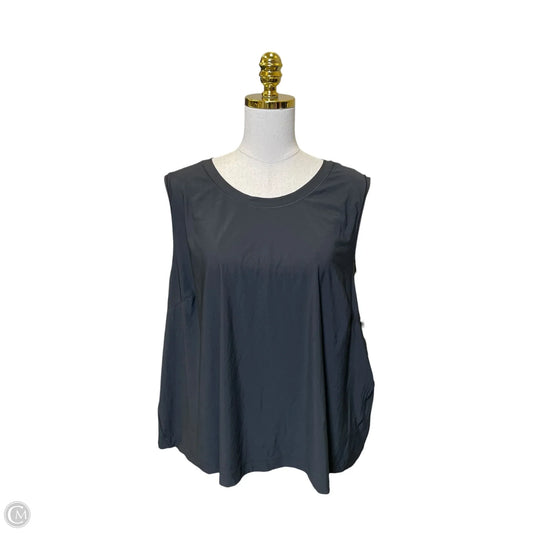 Athletic Top Short Sleeve By Athleta In Black, Size: 3x