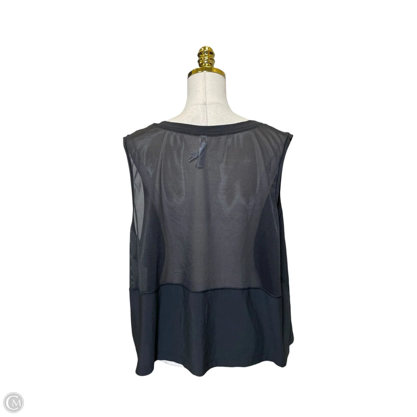 Athletic Top Short Sleeve By Athleta In Black, Size: 3x