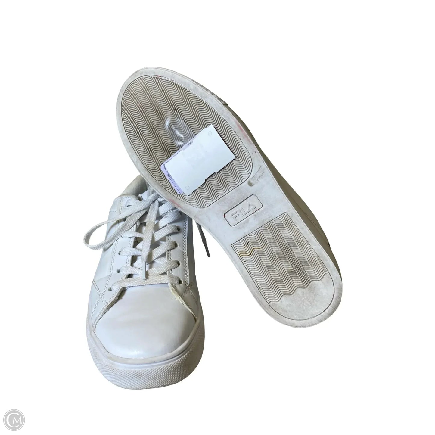 Shoes Sneakers By Fila In White, Size: 9