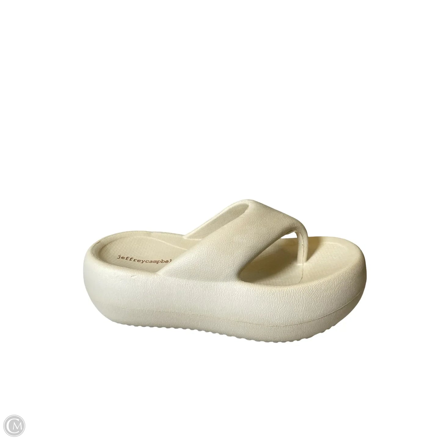 Sandals Heels Platform By Jeffrey Campbell In White, Size: 7