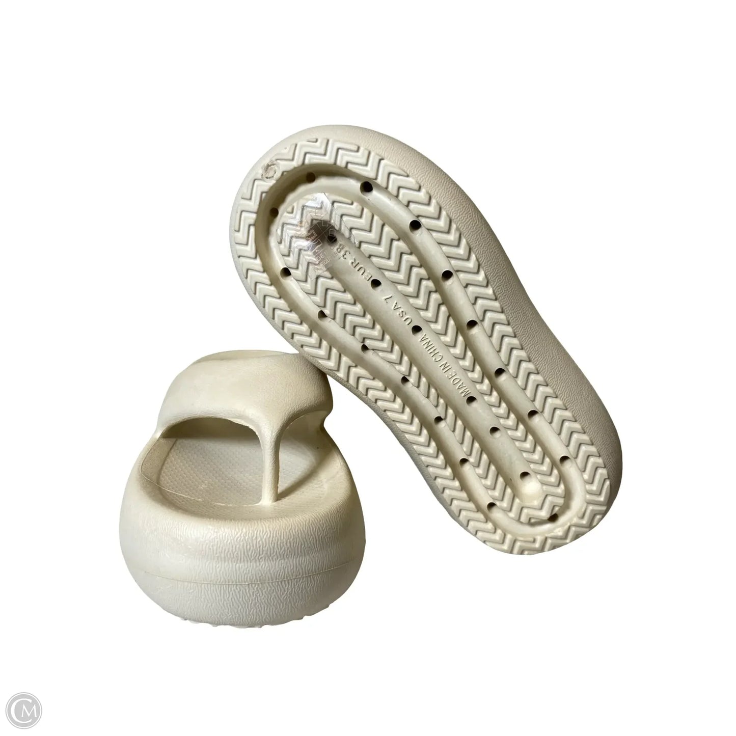 Sandals Heels Platform By Jeffrey Campbell In White, Size: 7