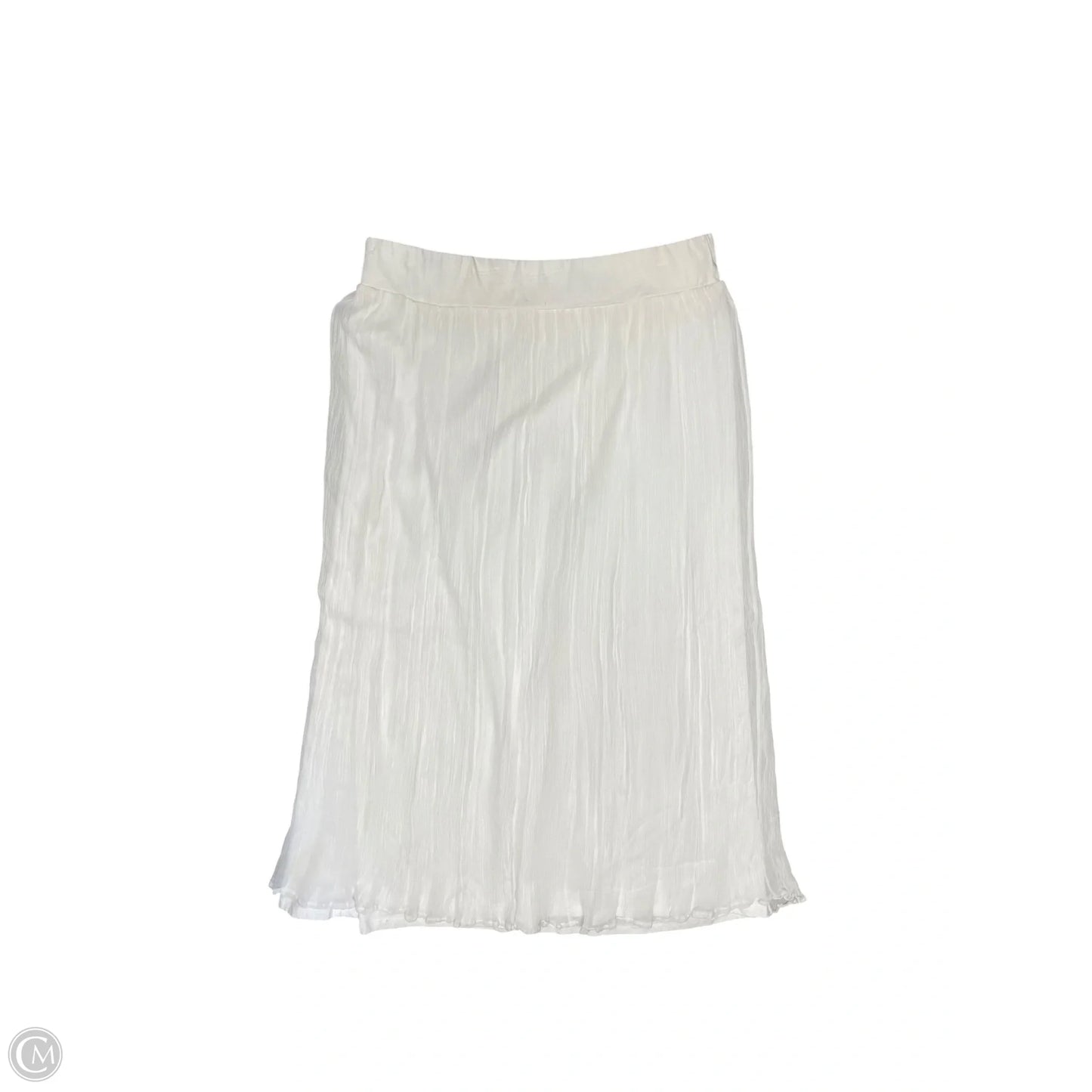 Skirt Maxi By Chelsea And Theodore In White, Size: M
