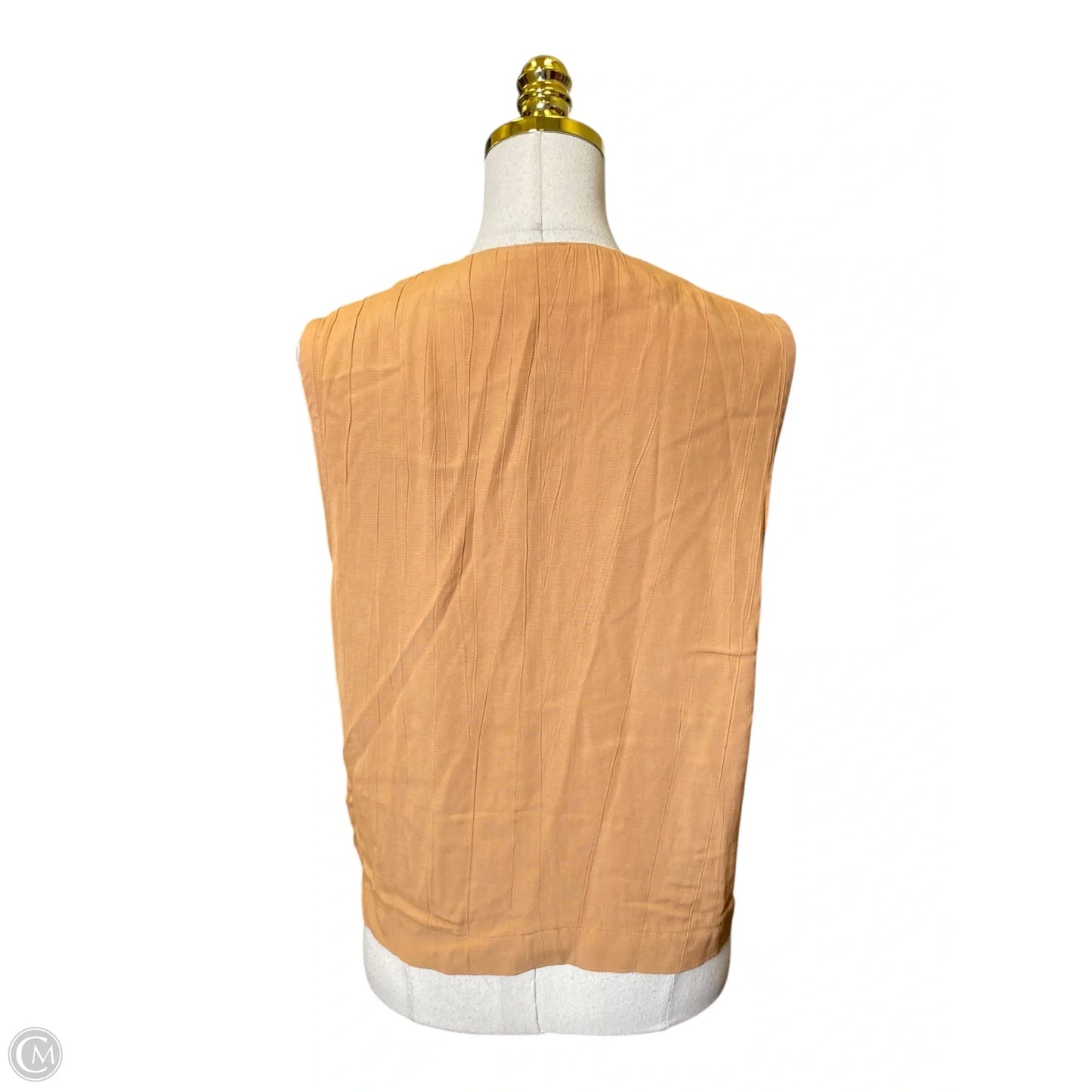 Vest Other By Clothes Mentor In Brown, Size: S
